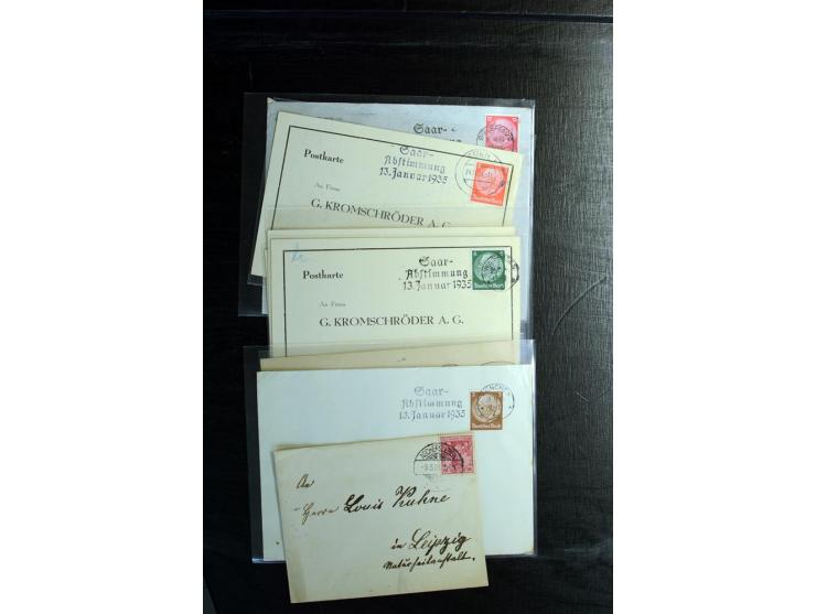 1872/1945, postfrische, ungebrauchte und gestempelte Partie mit u.a. Mi.-Nr. 309Y (Fotobefund Weinbuch BPP), 439X (Fotoattest