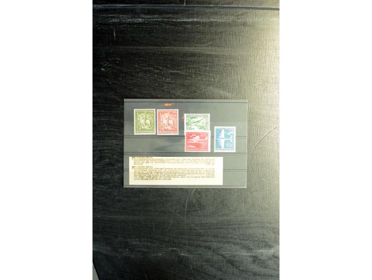 1872/1945, postfrische, ungebrauchte und gestempelte Partie mit u.a. Mi.-Nr. 309Y (Fotobefund Weinbuch BPP), 439X (Fotoattest