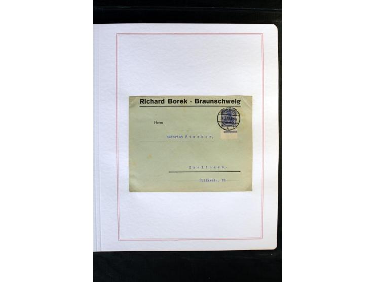 1872/1918, diverse Teil- und Restsammlungen mit meist gestempelten Marken, vielen Briefen und Karten, Schwerpunkt vor 1900, d