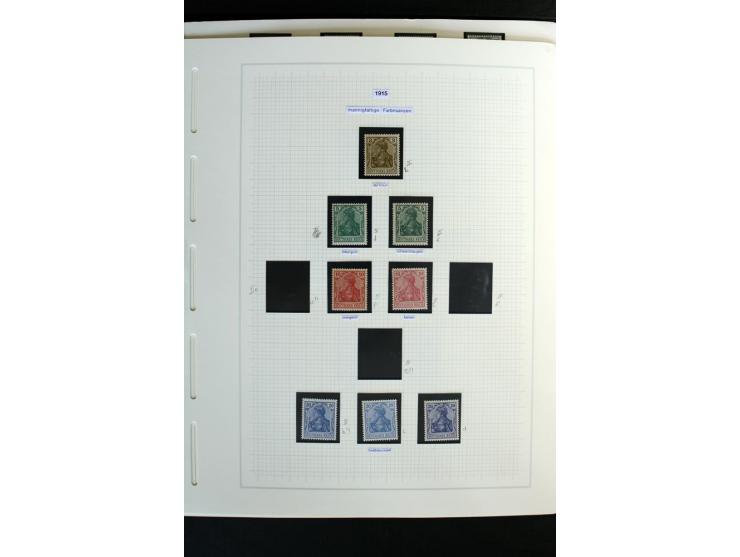 1872/1918, diverse Teil- und Restsammlungen mit meist gestempelten Marken, vielen Briefen und Karten, Schwerpunkt vor 1900, d