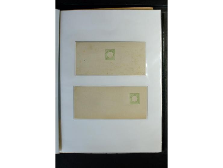 1872/1918, diverse Teil- und Restsammlungen mit meist gestempelten Marken, vielen Briefen und Karten, Schwerpunkt vor 1900, d