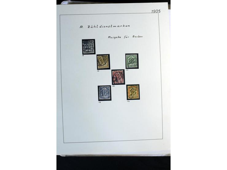 1872/1918, diverse Teil- und Restsammlungen mit meist gestempelten Marken, vielen Briefen und Karten, Schwerpunkt vor 1900, d