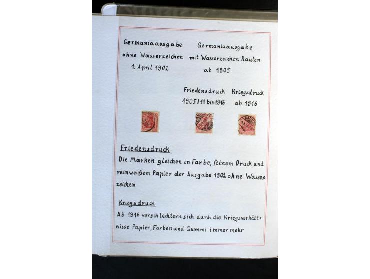 1872/1918, diverse Teil- und Restsammlungen mit meist gestempelten Marken, vielen Briefen und Karten, Schwerpunkt vor 1900, d