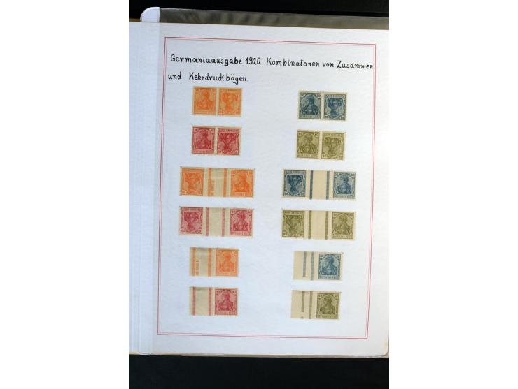 1872/1918, diverse Teil- und Restsammlungen mit meist gestempelten Marken, vielen Briefen und Karten, Schwerpunkt vor 1900, d