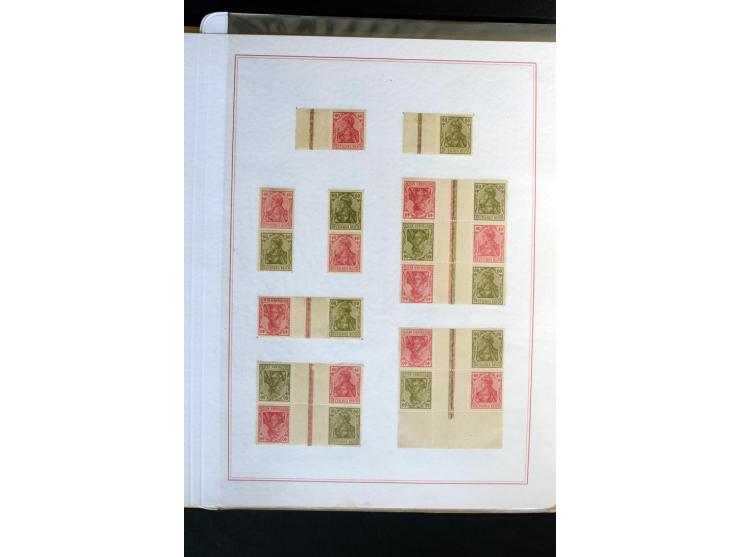 1872/1918, diverse Teil- und Restsammlungen mit meist gestempelten Marken, vielen Briefen und Karten, Schwerpunkt vor 1900, d