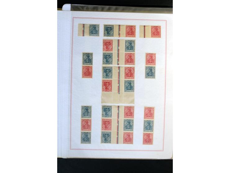 1872/1918, diverse Teil- und Restsammlungen mit meist gestempelten Marken, vielen Briefen und Karten, Schwerpunkt vor 1900, d