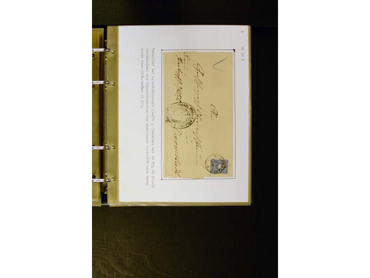 1875/1879, meist gestempelte Spezialsammlung inkl. 2 M. Innendienst mit besseren Farben, Zwischenstegpaaren, Zähnungs-Variant