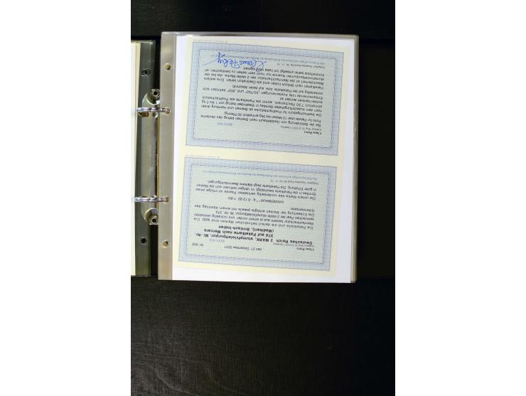 1875/1879, meist gestempelte Spezialsammlung inkl. 2 M. Innendienst mit besseren Farben, Zwischenstegpaaren, Zähnungs-Variant