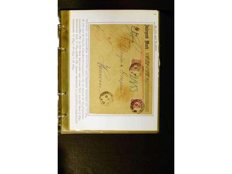 1880/1889, umfangreiche Spezialsammlung mit vielen Farben, Plattenfehlern, Zähnungs-Varianten, Zwischenstegpaaren, Einheiten,
