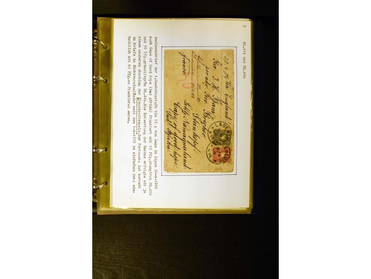 1880/1889, umfangreiche Spezialsammlung mit vielen Farben, Plattenfehlern, Zähnungs-Varianten, Zwischenstegpaaren, Einheiten,