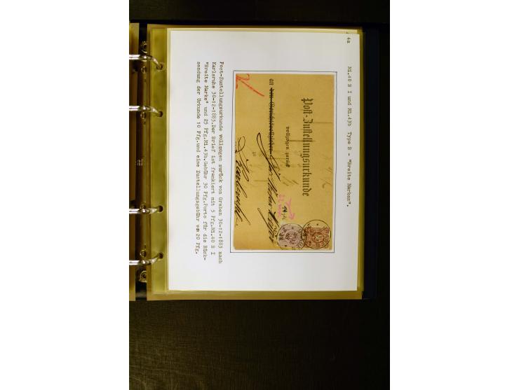 1880/1889, umfangreiche Spezialsammlung mit vielen Farben, Plattenfehlern, Zähnungs-Varianten, Zwischenstegpaaren, Einheiten,