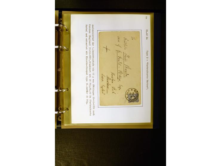 1880/1889, umfangreiche Spezialsammlung mit vielen Farben, Plattenfehlern, Zähnungs-Varianten, Zwischenstegpaaren, Einheiten,