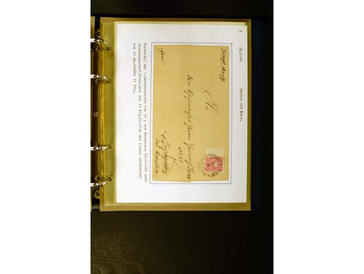 1880/1889, umfangreiche Spezialsammlung mit vielen Farben, Plattenfehlern, Zähnungs-Varianten, Zwischenstegpaaren, Einheiten,