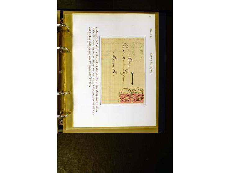 1880/1889, umfangreiche Spezialsammlung mit vielen Farben, Plattenfehlern, Zähnungs-Varianten, Zwischenstegpaaren, Einheiten,