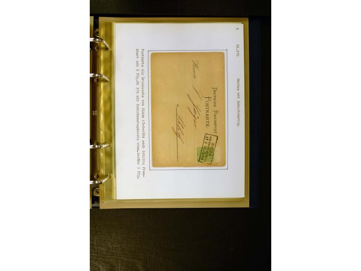 1880/1889, umfangreiche Spezialsammlung mit vielen Farben, Plattenfehlern, Zähnungs-Varianten, Zwischenstegpaaren, Einheiten,