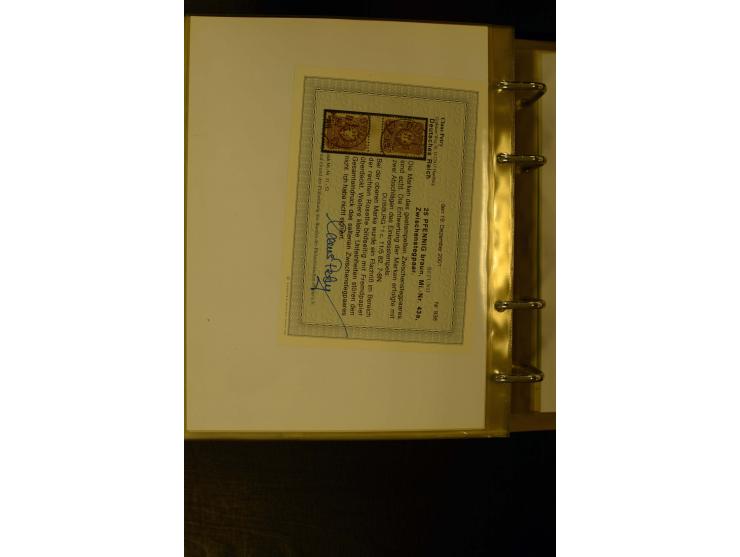 1880/1889, umfangreiche Spezialsammlung mit vielen Farben, Plattenfehlern, Zähnungs-Varianten, Zwischenstegpaaren, Einheiten,