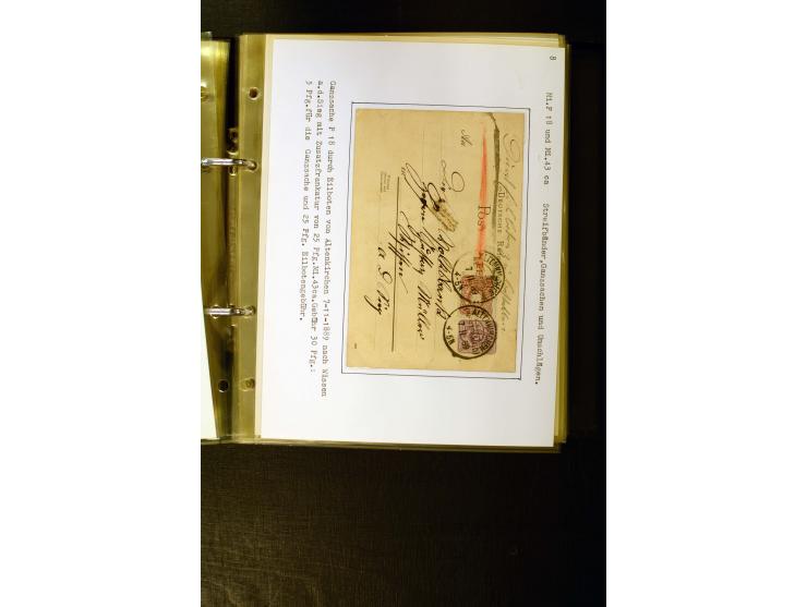 1880/1889, umfangreiche Spezialsammlung mit vielen Farben, Plattenfehlern, Zähnungs-Varianten, Zwischenstegpaaren, Einheiten,