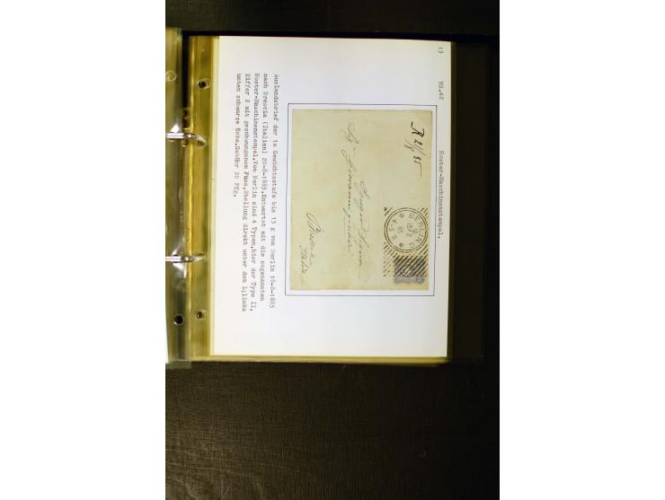 1880/1889, umfangreiche Spezialsammlung mit vielen Farben, Plattenfehlern, Zähnungs-Varianten, Zwischenstegpaaren, Einheiten,