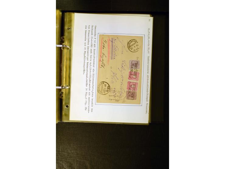 1880/1889, umfangreiche Spezialsammlung mit vielen Farben, Plattenfehlern, Zähnungs-Varianten, Zwischenstegpaaren, Einheiten,