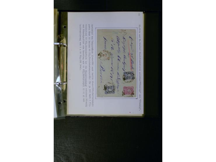 1880/1889, umfangreiche Spezialsammlung mit vielen Farben, Plattenfehlern, Zähnungs-Varianten, Zwischenstegpaaren, Einheiten,