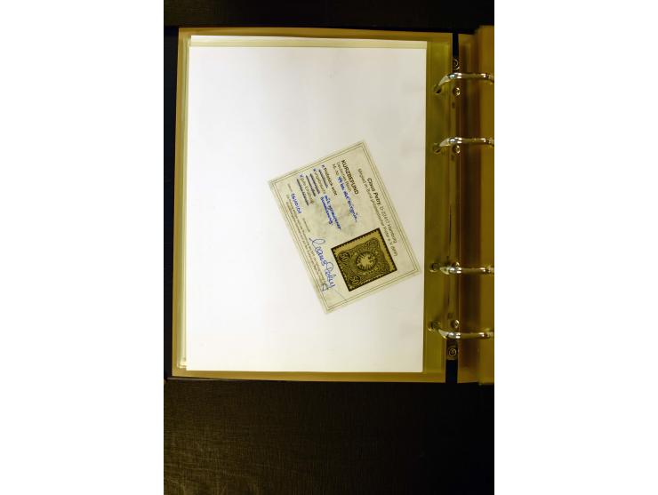 1880/1889, umfangreiche Spezialsammlung mit vielen Farben, Plattenfehlern, Zähnungs-Varianten, Zwischenstegpaaren, Einheiten,