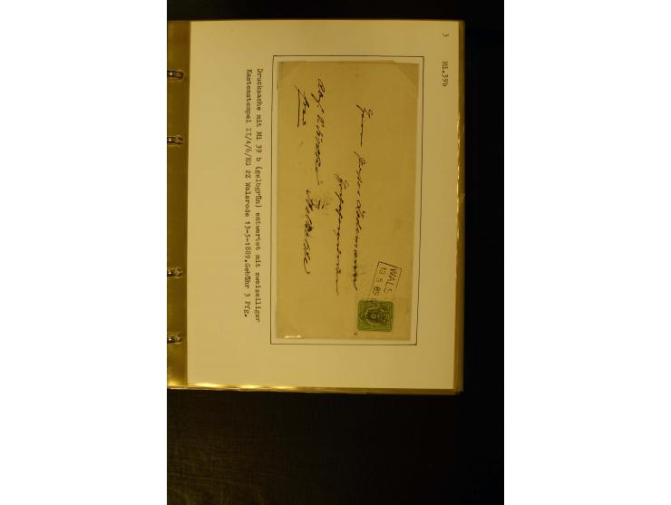 1880/1889, umfangreiche Spezialsammlung mit vielen Farben, Plattenfehlern, Zähnungs-Varianten, Zwischenstegpaaren, Einheiten,