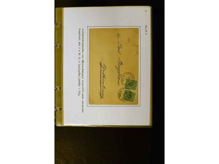 1880/1889, umfangreiche Spezialsammlung mit vielen Farben, Plattenfehlern, Zähnungs-Varianten, Zwischenstegpaaren, Einheiten,