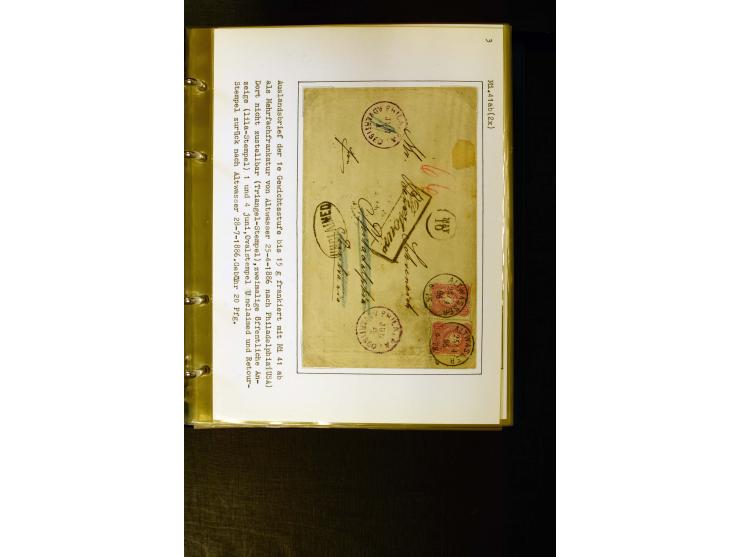 1880/1889, umfangreiche Spezialsammlung mit vielen Farben, Plattenfehlern, Zähnungs-Varianten, Zwischenstegpaaren, Einheiten,