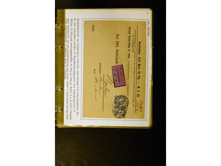 1880/1889, umfangreiche Spezialsammlung mit vielen Farben, Plattenfehlern, Zähnungs-Varianten, Zwischenstegpaaren, Einheiten,
