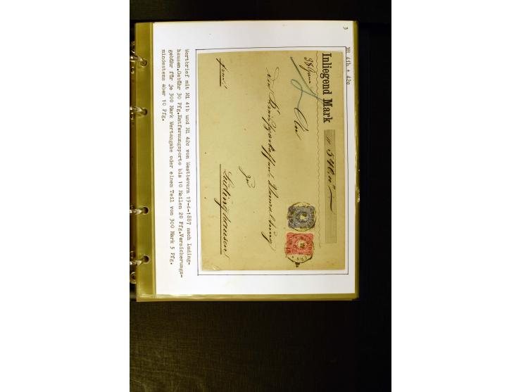 1880/1889, umfangreiche Spezialsammlung mit vielen Farben, Plattenfehlern, Zähnungs-Varianten, Zwischenstegpaaren, Einheiten,