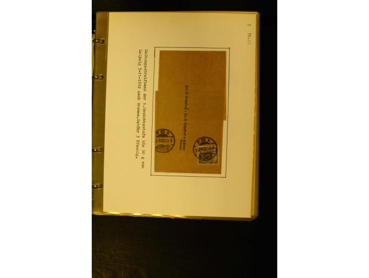 1890/1899, umfangreiche Spezialsammlung mit vielen Farben, Plattenfehlern, Zähnungs-Varianten, Zwischenstegpaaren, Einheiten,