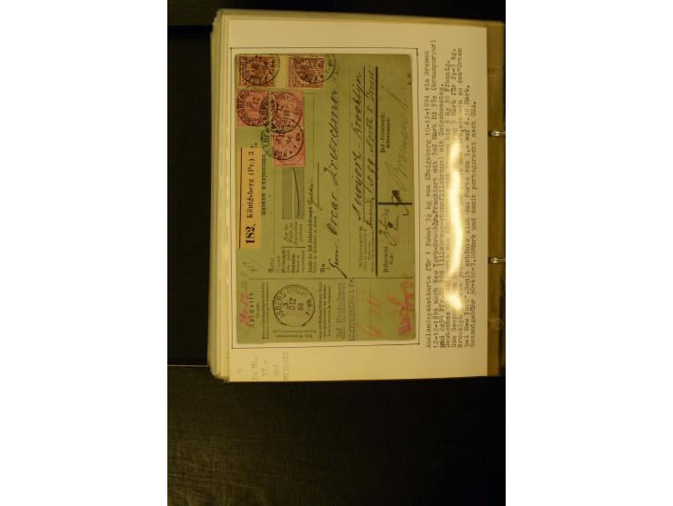 1890/1899, umfangreiche Spezialsammlung mit vielen Farben, Plattenfehlern, Zähnungs-Varianten, Zwischenstegpaaren, Einheiten,