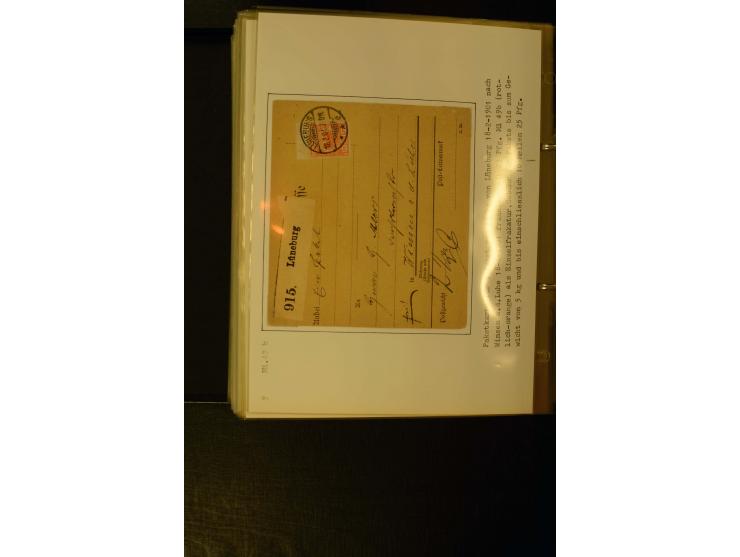1890/1899, umfangreiche Spezialsammlung mit vielen Farben, Plattenfehlern, Zähnungs-Varianten, Zwischenstegpaaren, Einheiten,