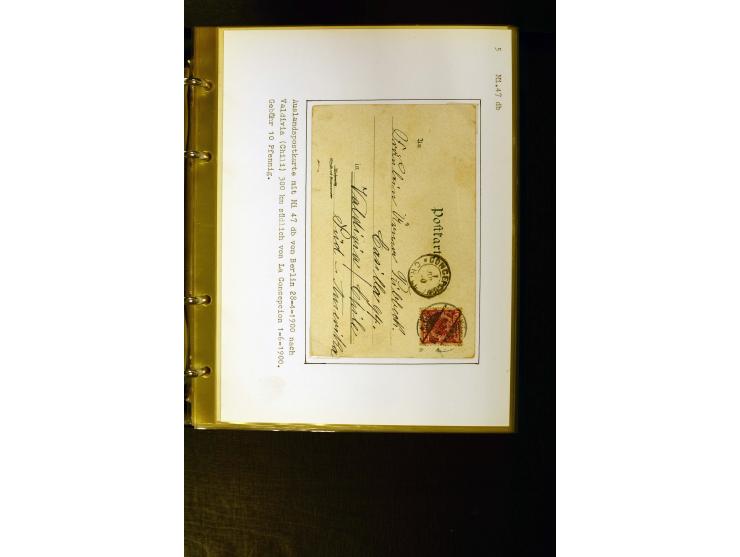 1890/1899, umfangreiche Spezialsammlung mit vielen Farben, Plattenfehlern, Zähnungs-Varianten, Zwischenstegpaaren, Einheiten,