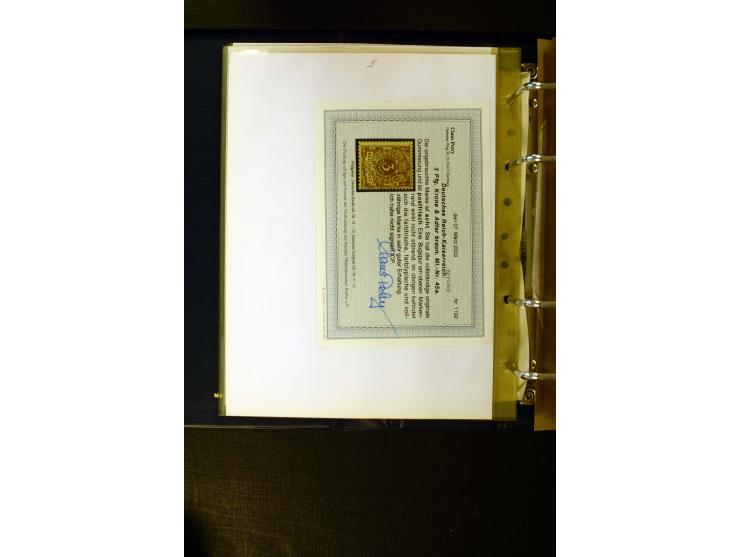 1890/1899, umfangreiche Spezialsammlung mit vielen Farben, Plattenfehlern, Zähnungs-Varianten, Zwischenstegpaaren, Einheiten,