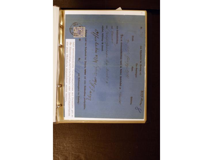 1890/1899, umfangreiche Spezialsammlung mit vielen Farben, Plattenfehlern, Zähnungs-Varianten, Zwischenstegpaaren, Einheiten,