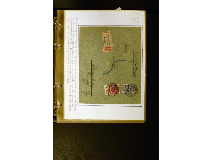 1890/1899, umfangreiche Spezialsammlung mit vielen Farben, Plattenfehlern, Zähnungs-Varianten, Zwischenstegpaaren, Einheiten,