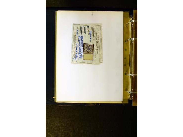 1890/1899, umfangreiche Spezialsammlung mit vielen Farben, Plattenfehlern, Zähnungs-Varianten, Zwischenstegpaaren, Einheiten,