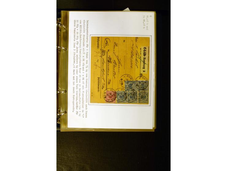 1890/1899, umfangreiche Spezialsammlung mit vielen Farben, Plattenfehlern, Zähnungs-Varianten, Zwischenstegpaaren, Einheiten,