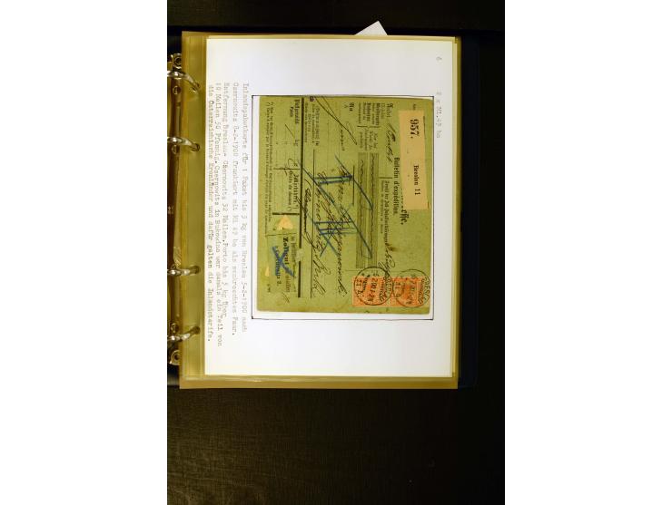 1890/1899, umfangreiche Spezialsammlung mit vielen Farben, Plattenfehlern, Zähnungs-Varianten, Zwischenstegpaaren, Einheiten,