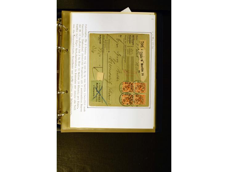 1890/1899, umfangreiche Spezialsammlung mit vielen Farben, Plattenfehlern, Zähnungs-Varianten, Zwischenstegpaaren, Einheiten,