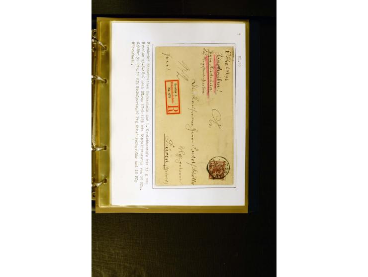 1890/1899, umfangreiche Spezialsammlung mit vielen Farben, Plattenfehlern, Zähnungs-Varianten, Zwischenstegpaaren, Einheiten,