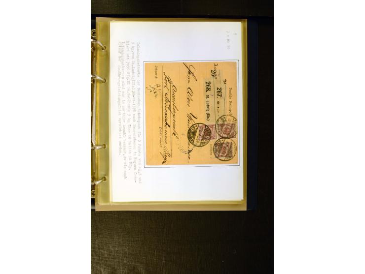 1890/1899, umfangreiche Spezialsammlung mit vielen Farben, Plattenfehlern, Zähnungs-Varianten, Zwischenstegpaaren, Einheiten,