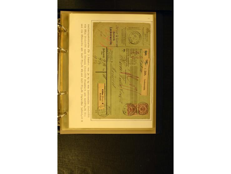 1890/1899, umfangreiche Spezialsammlung mit vielen Farben, Plattenfehlern, Zähnungs-Varianten, Zwischenstegpaaren, Einheiten,