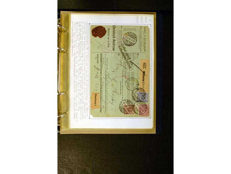 1890/1899, umfangreiche Spezialsammlung mit vielen Farben, Plattenfehlern, Zähnungs-Varianten, Zwischenstegpaaren, Einheiten,