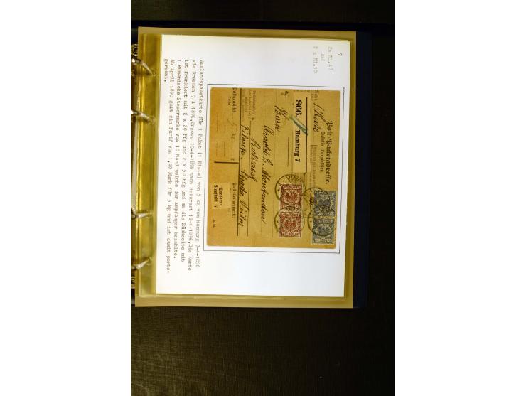 1890/1899, umfangreiche Spezialsammlung mit vielen Farben, Plattenfehlern, Zähnungs-Varianten, Zwischenstegpaaren, Einheiten,