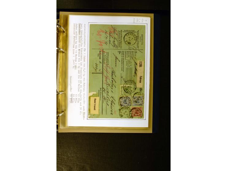 1890/1899, umfangreiche Spezialsammlung mit vielen Farben, Plattenfehlern, Zähnungs-Varianten, Zwischenstegpaaren, Einheiten,