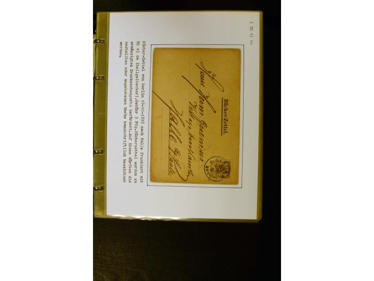 1890/1899, umfangreiche Spezialsammlung mit vielen Farben, Plattenfehlern, Zähnungs-Varianten, Zwischenstegpaaren, Einheiten,