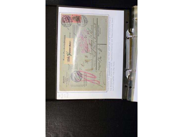 1890/1899, umfangreiche Spezialsammlung mit vielen Farben, Plattenfehlern, Zähnungs-Varianten, Zwischenstegpaaren, Einheiten,