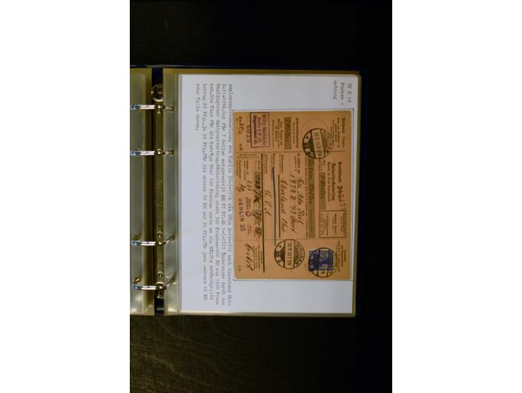 1900/1918, umfangreiche meist gestempelte Sammlung mit u.a 4 Werten 5 M. Reichspost und Mi.-Nr. 92 Ib gestempelt (FA Jäschke-